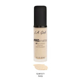 L.A.Girl Pro Matte Hight Definition Long Wear Matte Foundation 30ml, IVORY, GLM671 Anwar Store
